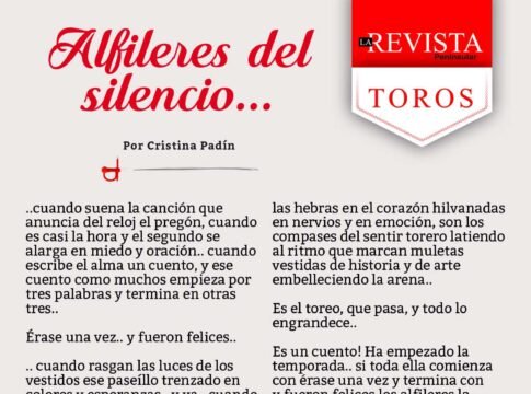 Alfileres del silencio...