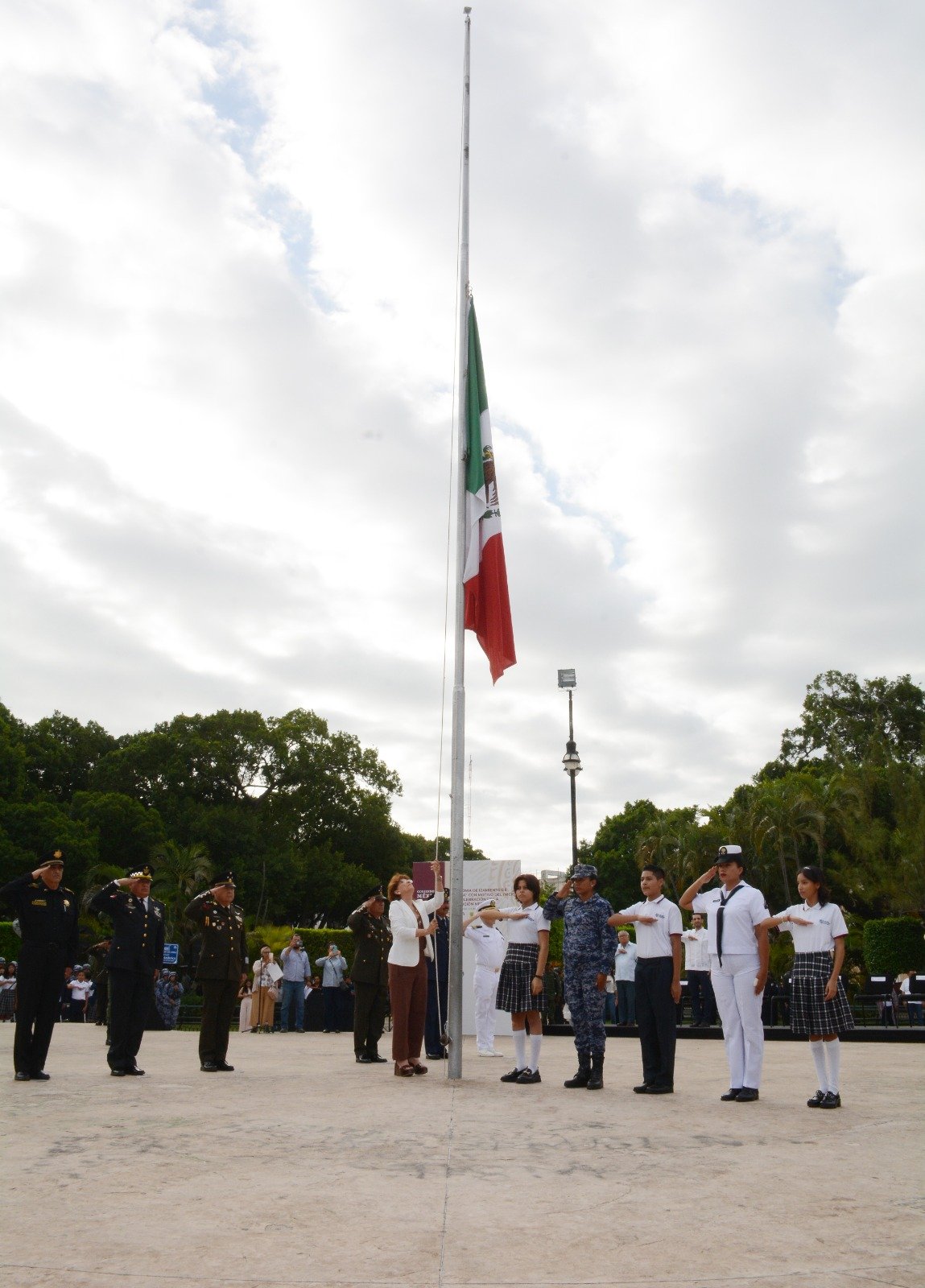 Fritz Sierra encabeza arranque de actividades por el CXIII Aniversario de la Revolución Mexicana