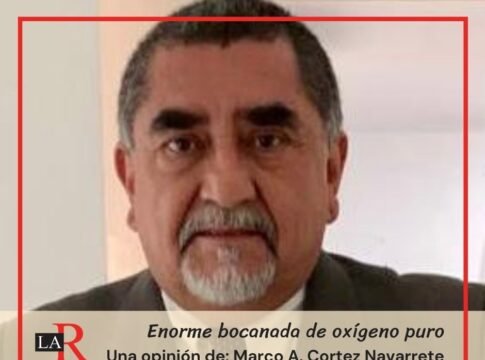 Enorme bocanada de oxígeno puro