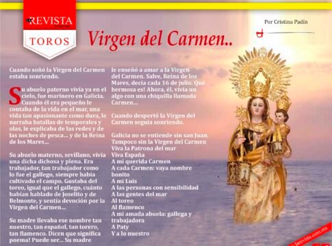 Virgen del Carmen..
