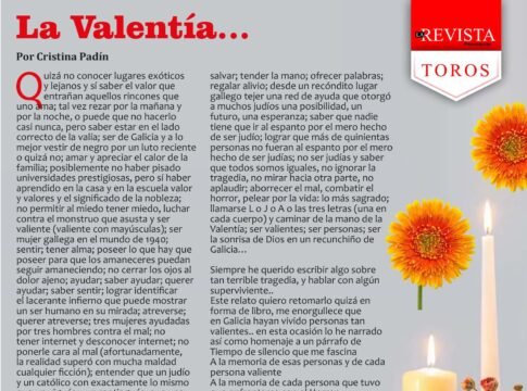 La Valentía…