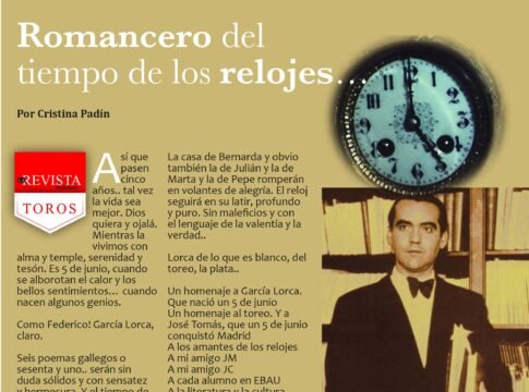 Romancero del tiempo de los relojes...