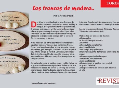 Los troncos de madera..