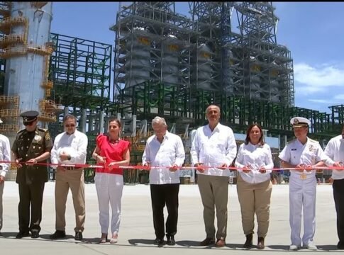 Inauguración de la refinería “Olmeca” en Dos Bocas