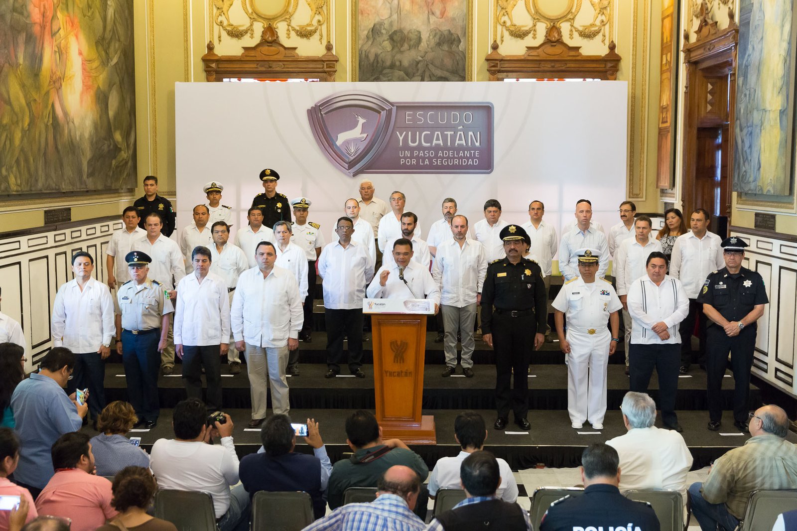 Con Escudo Yucatán se mantendrá paz pública en el territorio