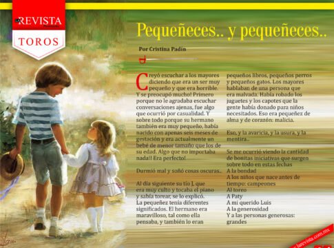 Pequeñeces... y pequeñeces...