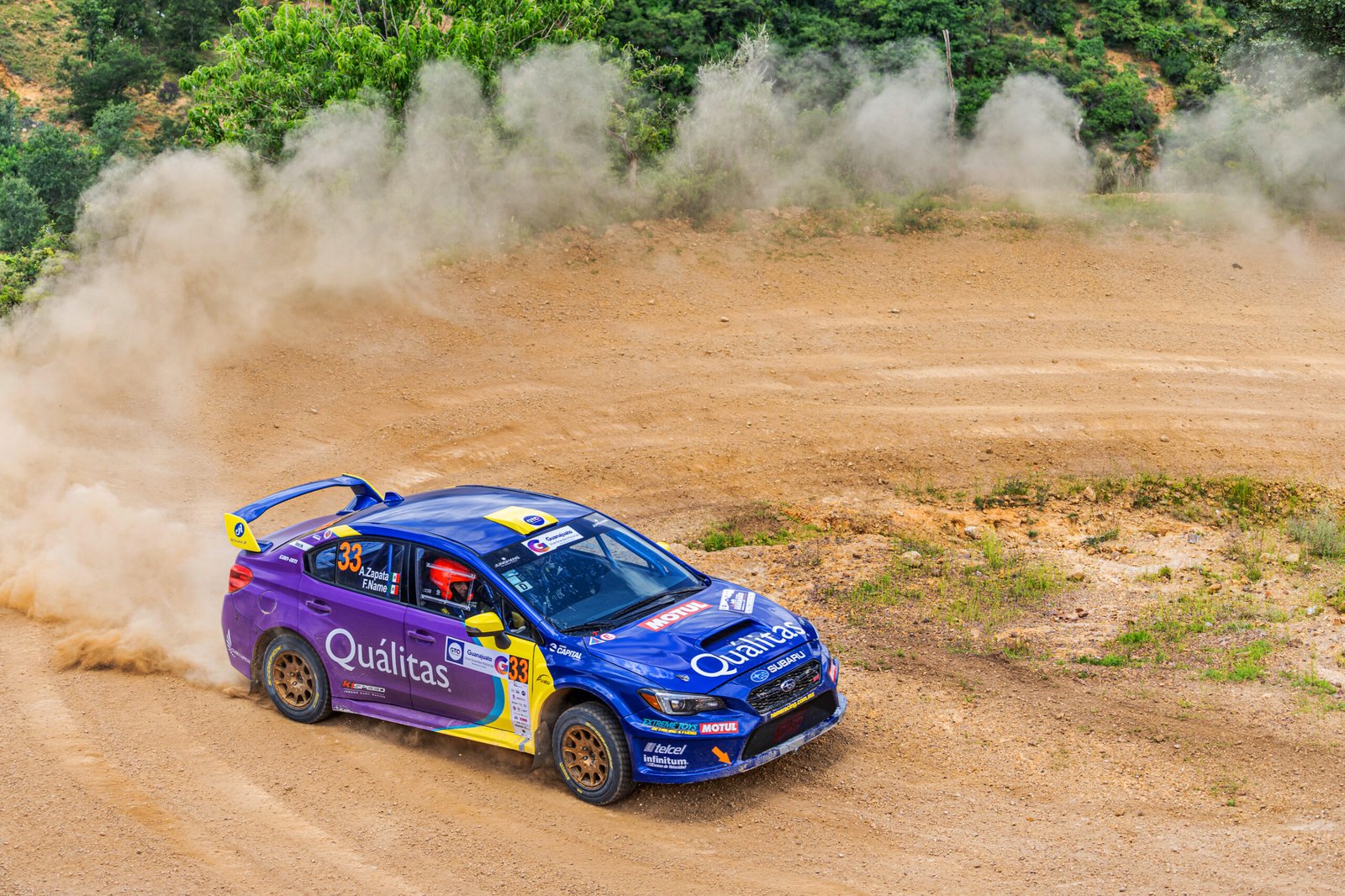 Alista el Quálitas Subaru Rally Team de Pancho Name y Armando Zapata un 2022 lleno de competencias.