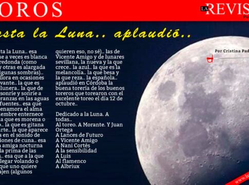 Hasta la Luna.. aplaudió..