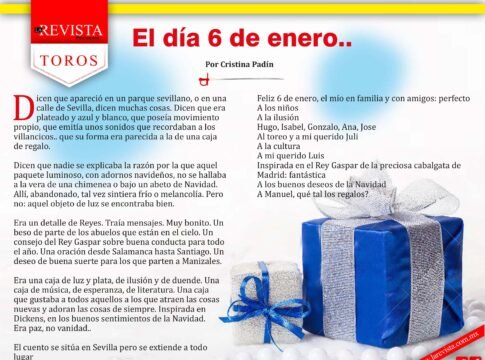 El día 6 de enero...