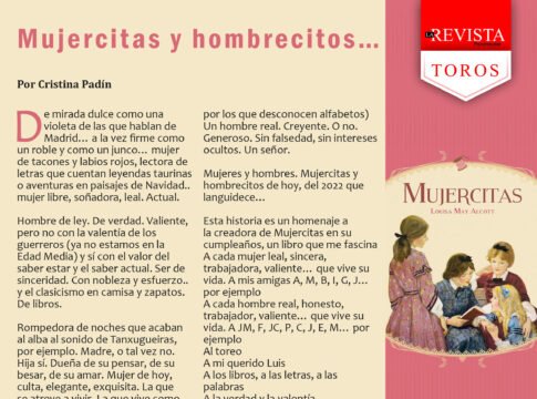 Mujercitas y hombrecitos…