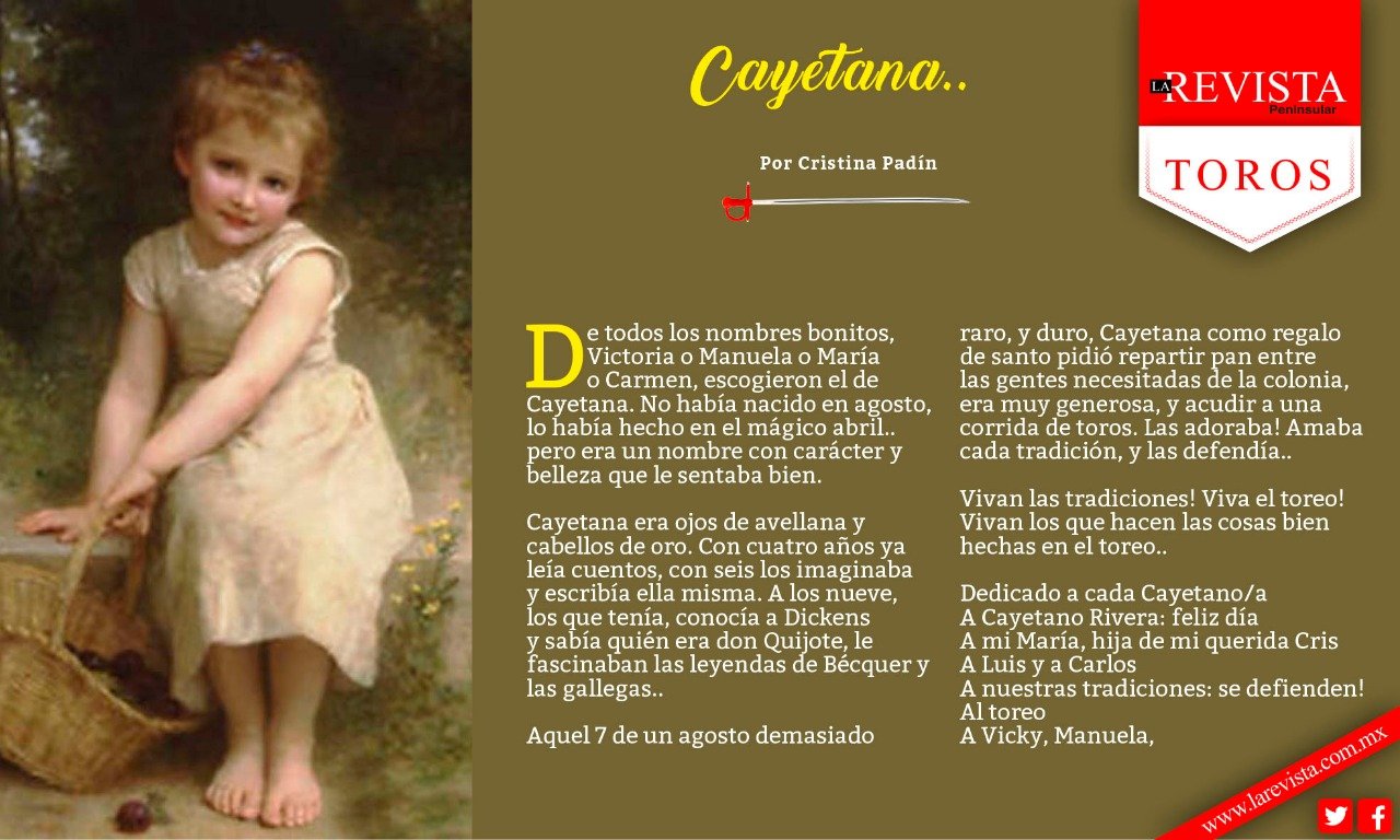 Cayetana..