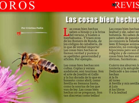 Las cosas bien hechas..