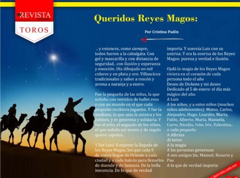 Queridos Reyes Magos: