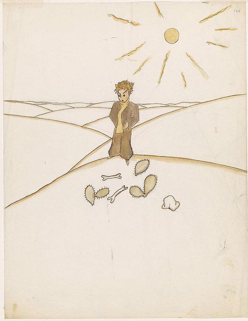 Las acuarelas originales de “El Principito”