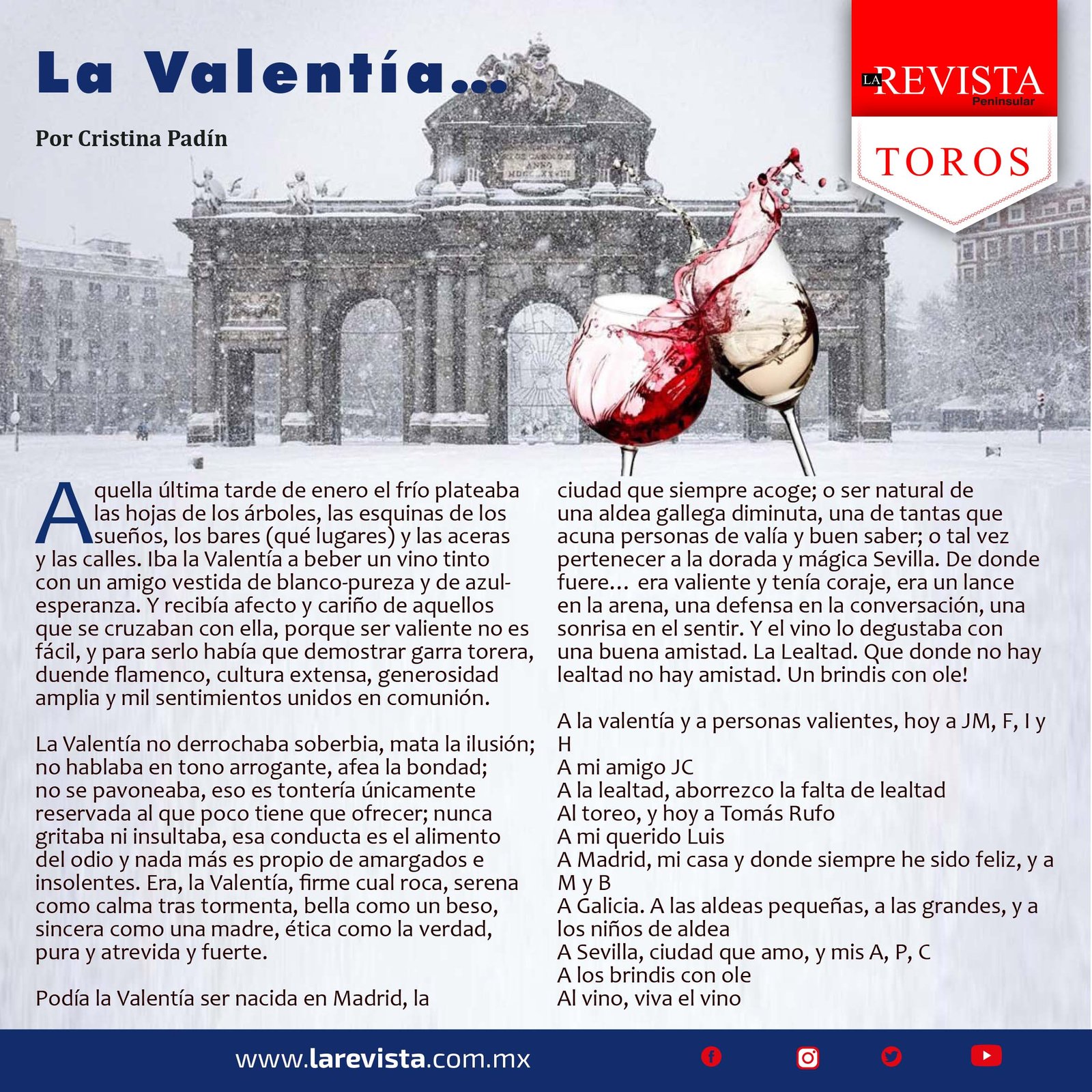 La Valentía...