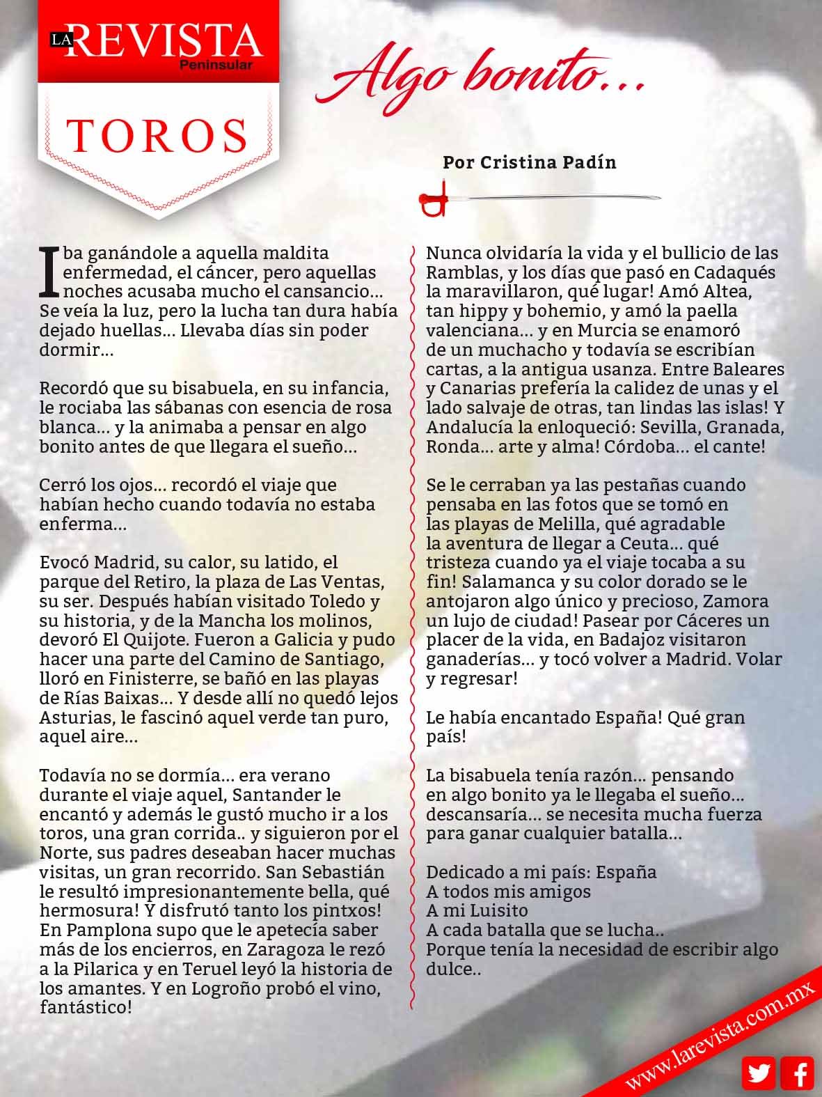 Algo bonito...