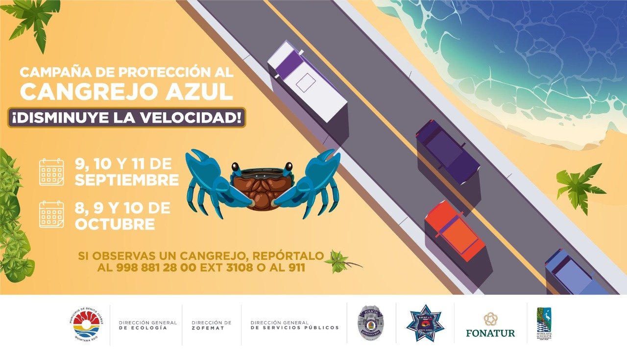 Campaña de Protección al Cangrejo Azul
