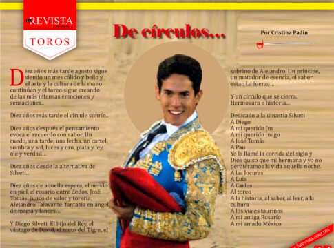 De círculos…
