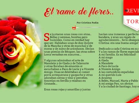 El ramo de flores..