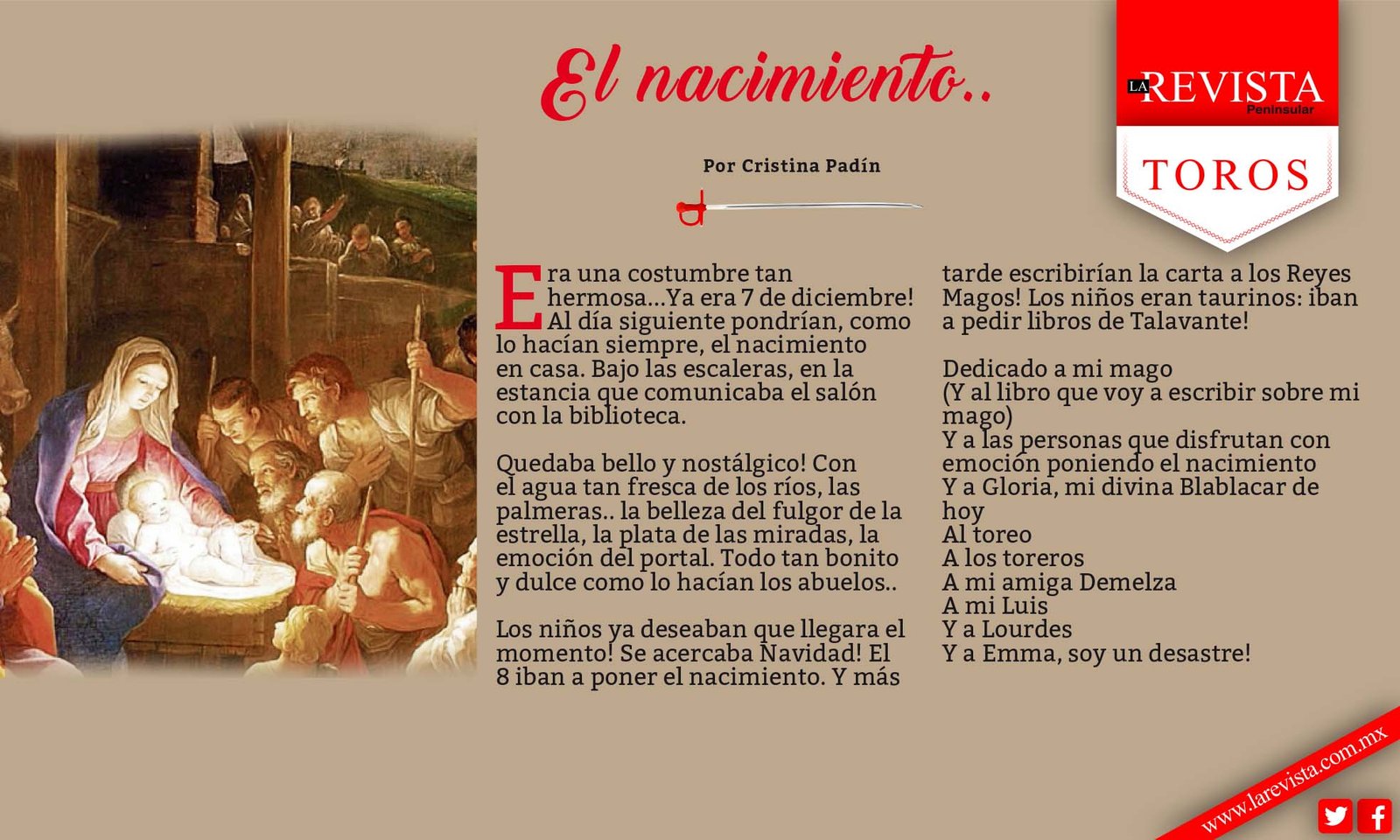 El nacimiento..