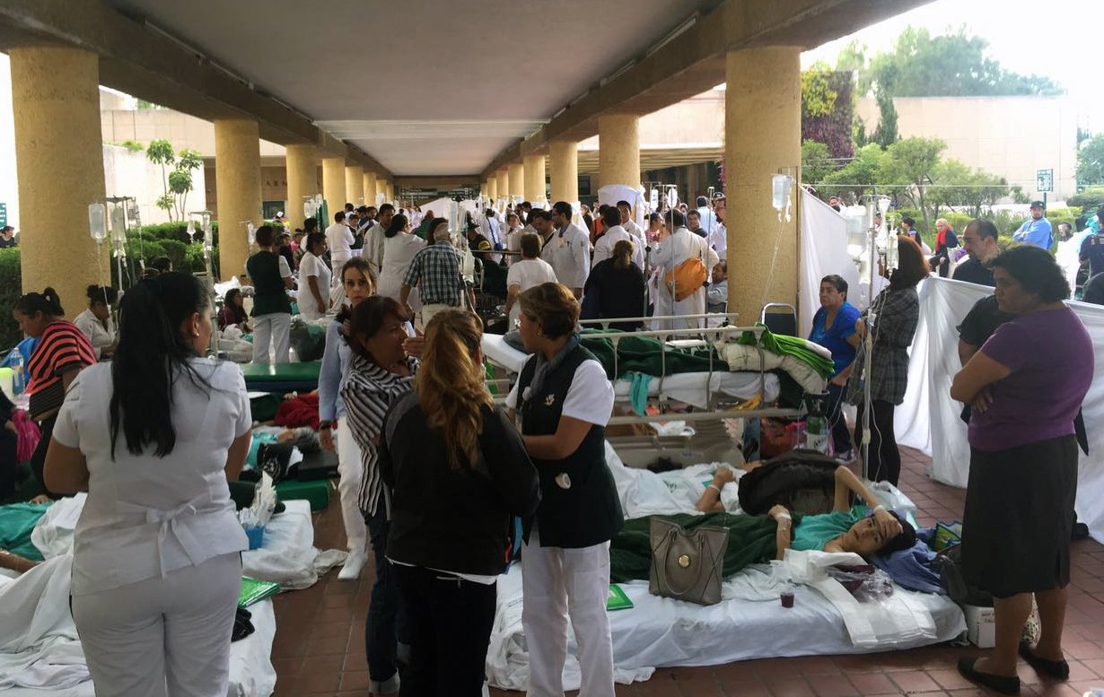 Reporta IMSS sin daños en 24 Representaciones cercanos al sismo de 7.7 grados