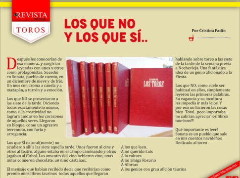 Los que No y los que Sí...