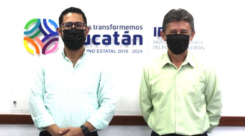 Comparten agendas deportivas Gobierno del Estado y Ayuntamiento de Mérida