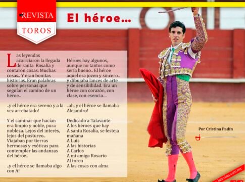 El héroe…