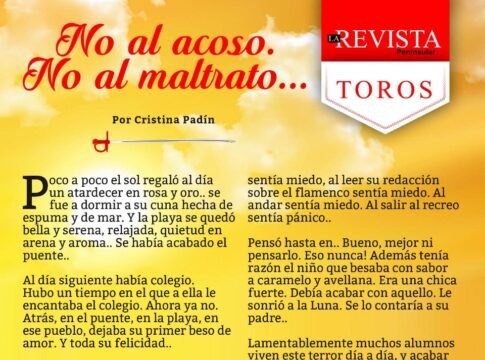 No al acoso. No al maltrato...