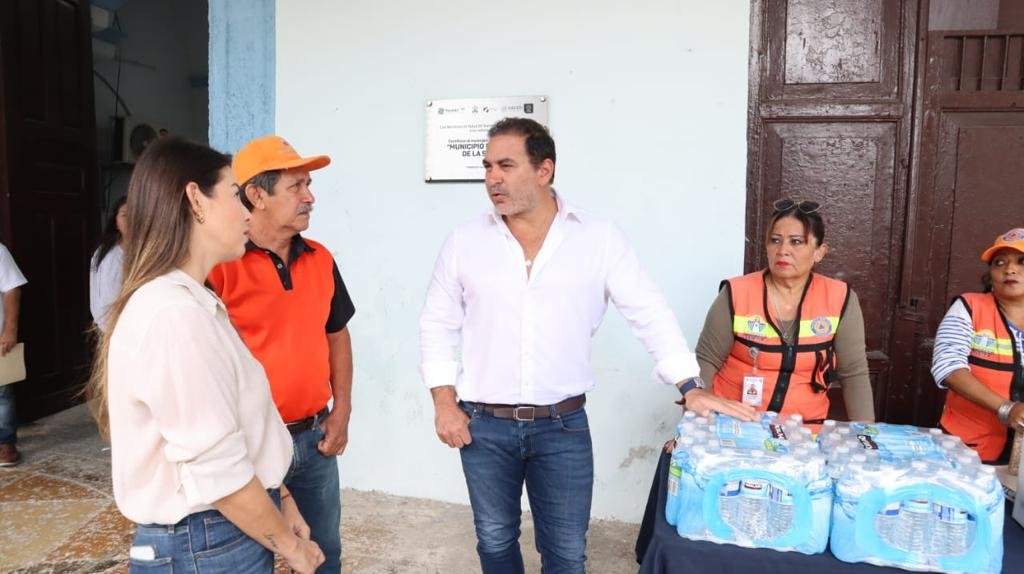 Julián Zacarías Curi, se une a la solidaridad nacional para brindar apoyo a las personas afectadas por el huracán OTIS