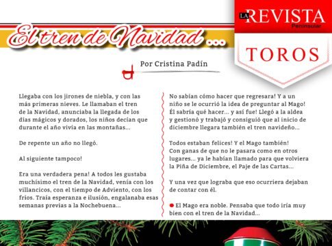 El tren de la Navidad...