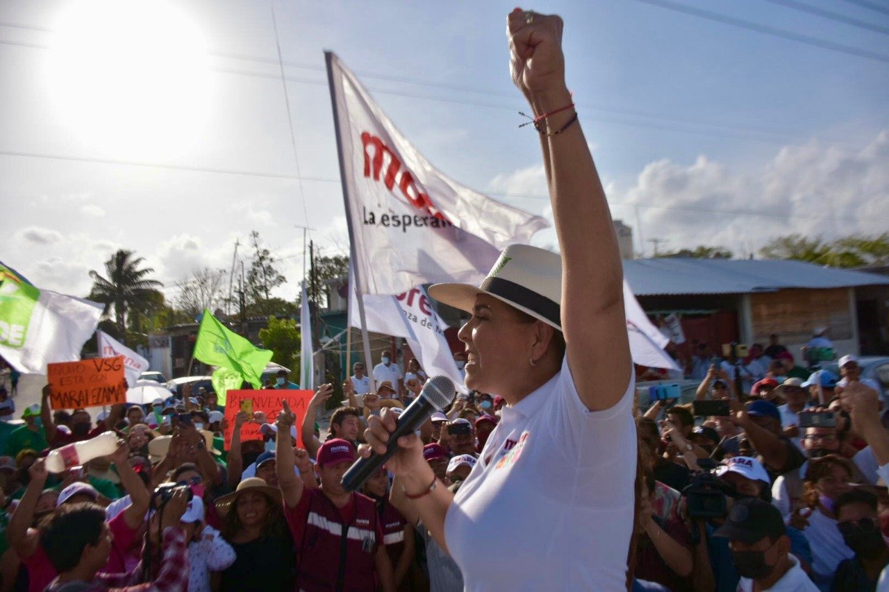 Garantiza la cuarta transformación vida digna a los quintanarroenses: Mara Lezama