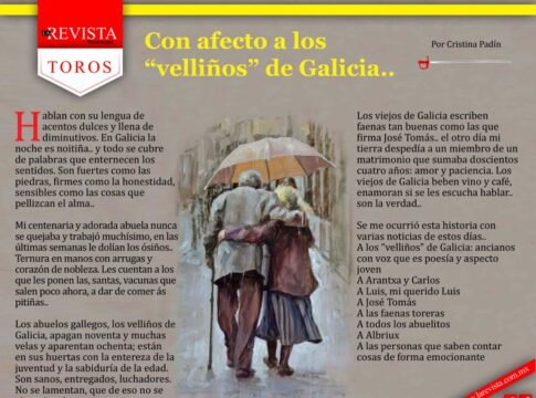 Con afecto a los “velliños” de Galicia..