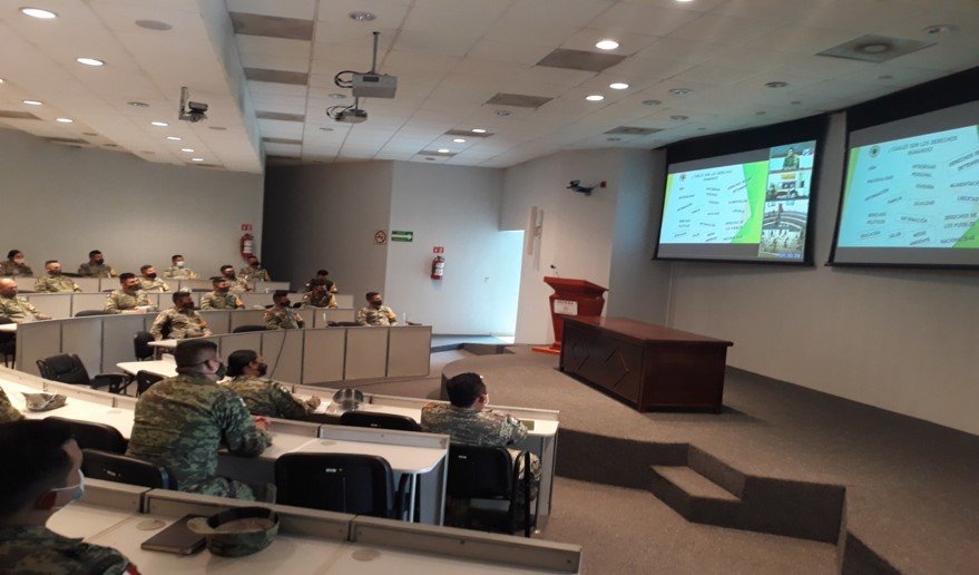 Los Derechos Humanos en el adiestramiento  del personal en el Ejército Mexicano.