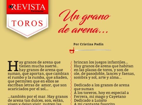 Un grano de arena...