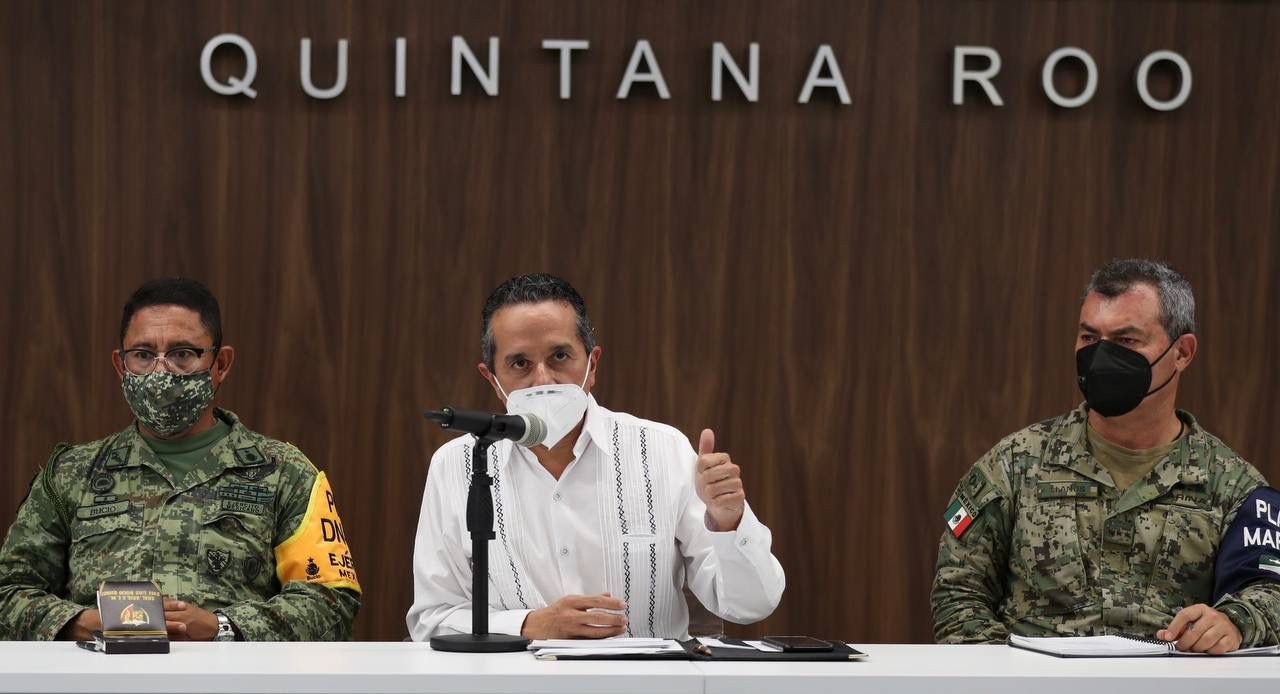 Alerta roja para los municipios de la zona norte de Quintana Roo: Carlos Joaquín