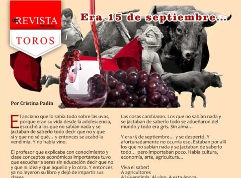 Era 15 de septiembre...