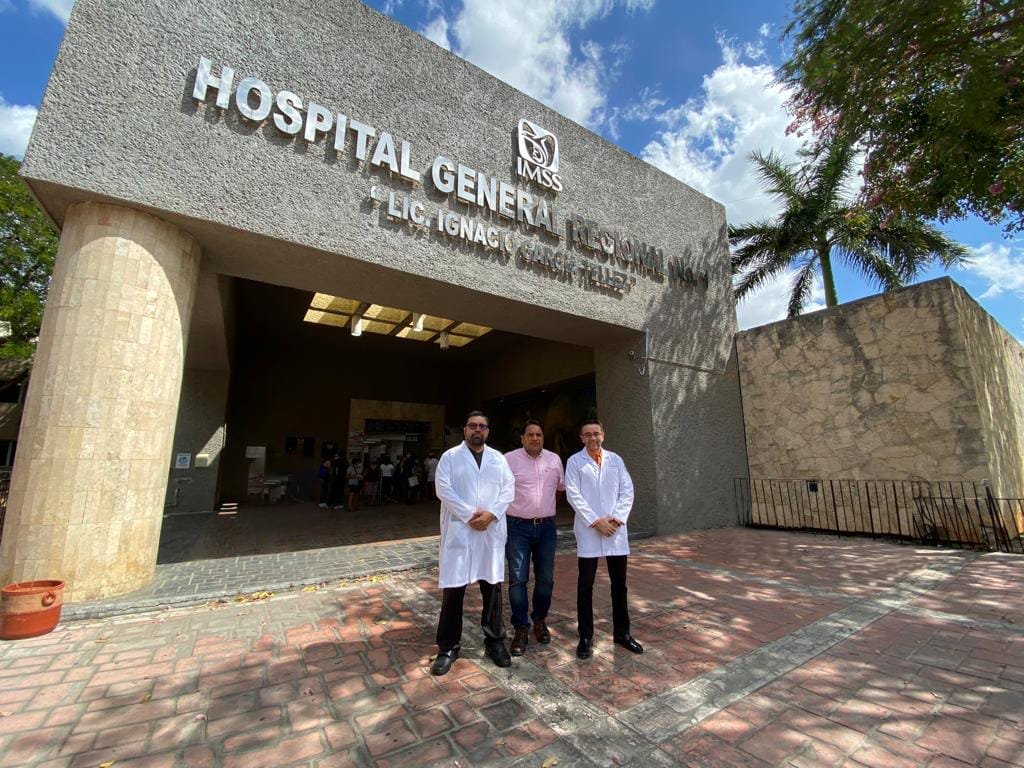 Especialistas del IMSS Yucatán  retiran tumor maligno y salvan único riñón de derechohabiente