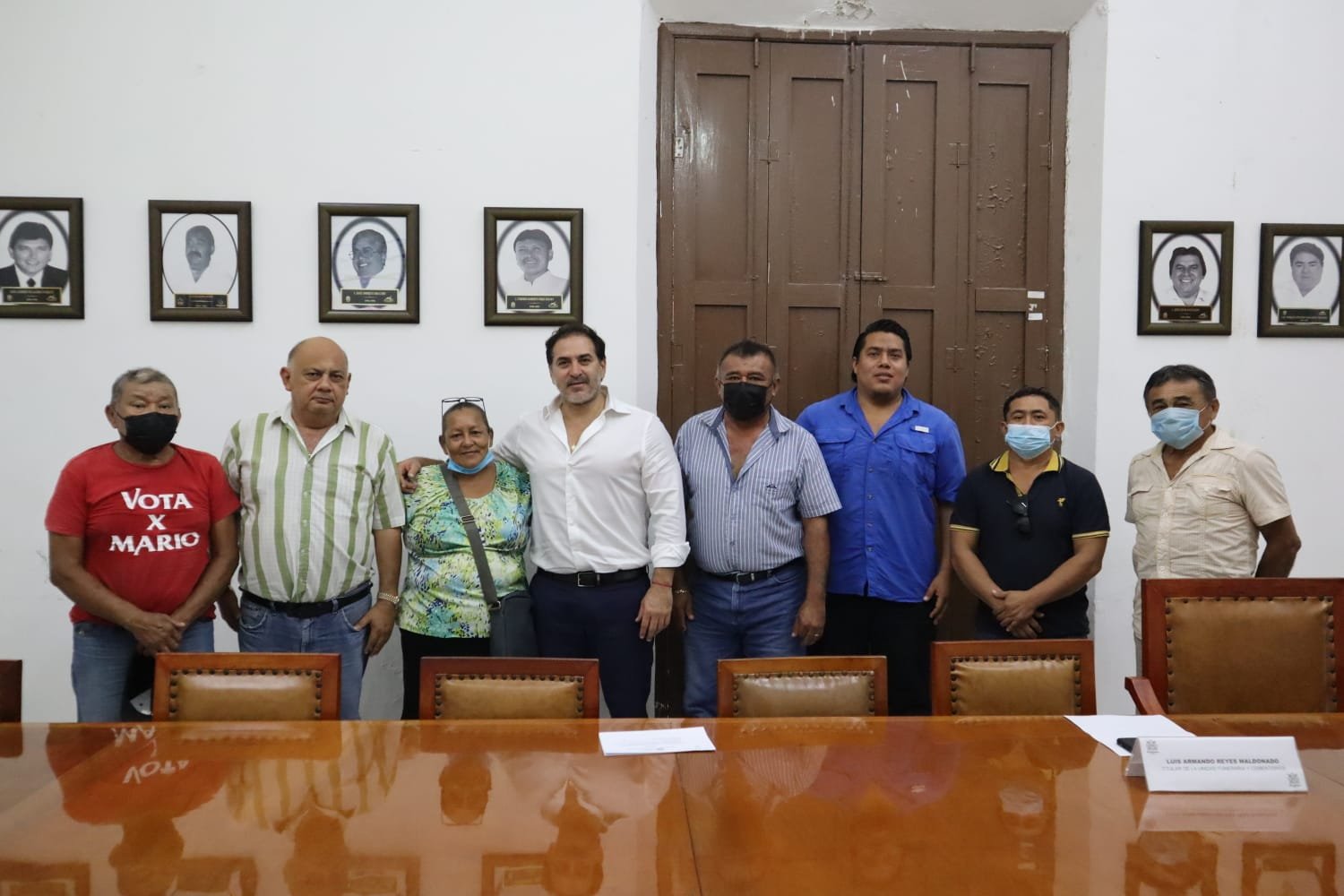 Zacarías Curi alienta a la nueva directiva de ejidatarios de Progreso a fortalecer lazos en pro del municipio