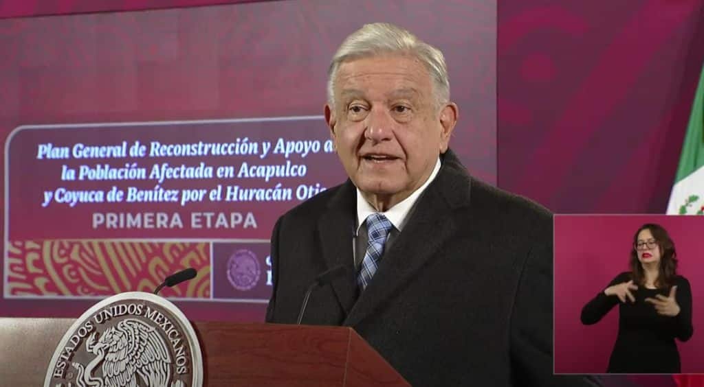 El plan que ayer anunció AMLO representa el 22.3% de lo que costará reconstruir Acapulco