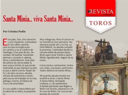 Santa Minia... viva Santa Minia...