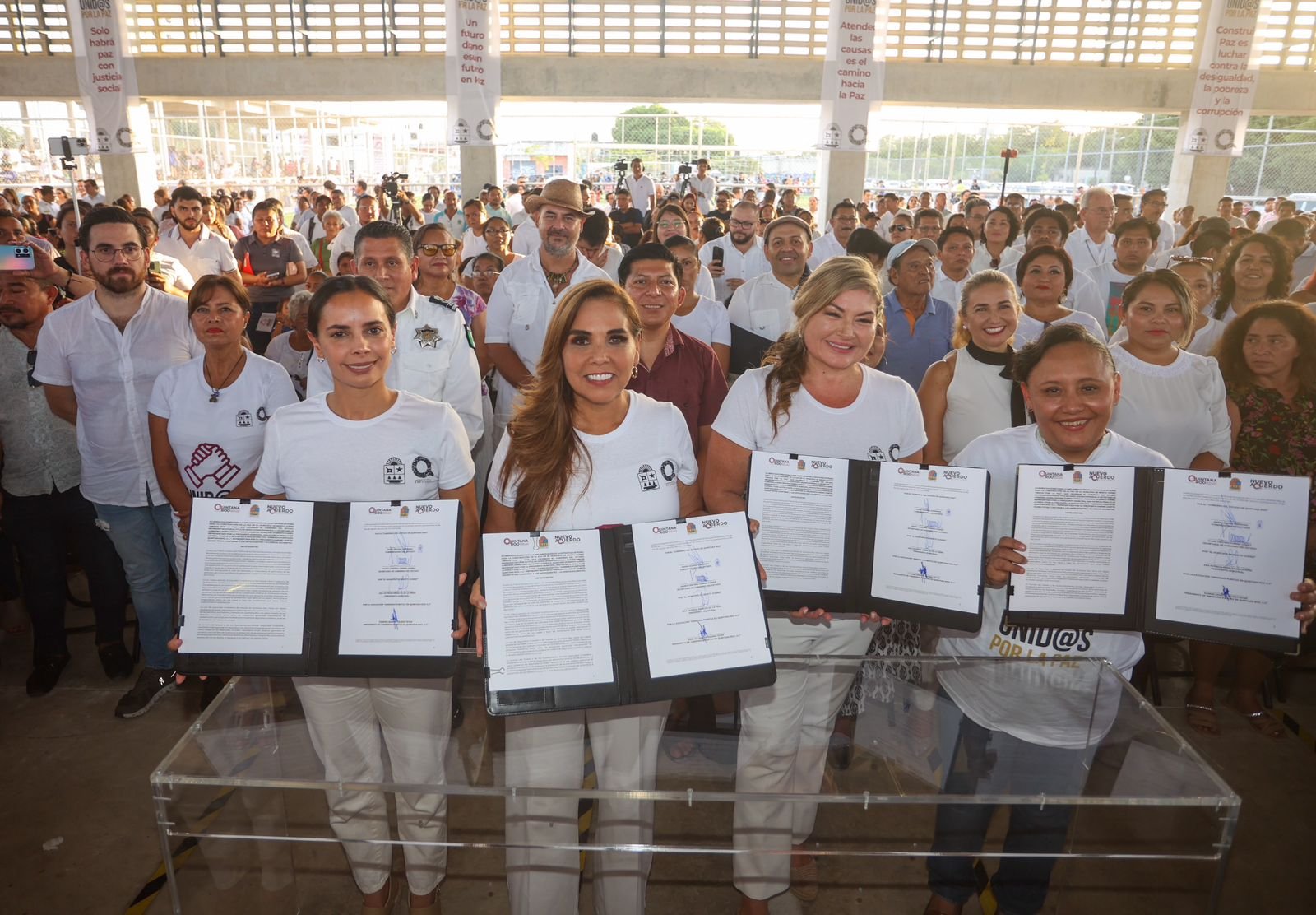100 eventos de “Todos por la paz” realizados en Cancún