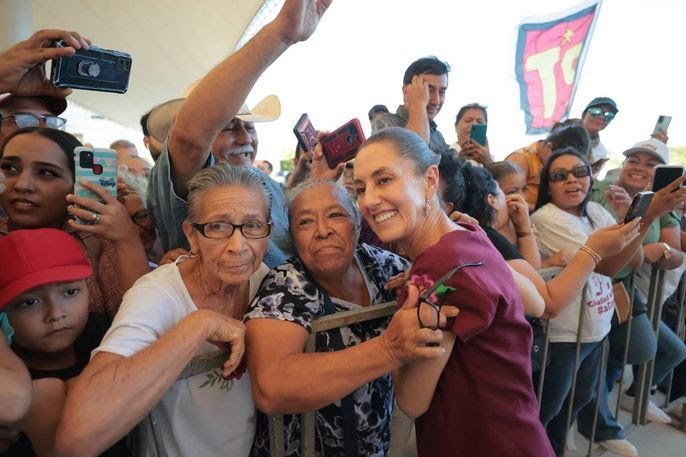 "Luchamos porque cada mexicano y mexicana viva con felicidad’’: Claudia Sheinbaum