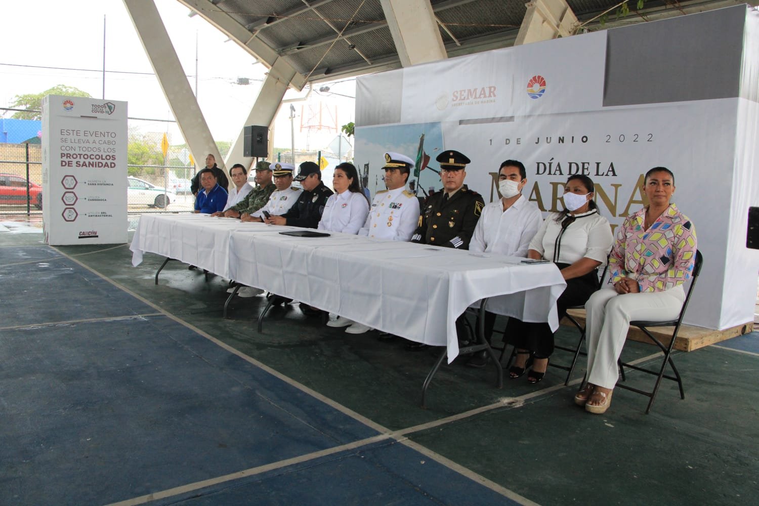 Celebra gobierno de Benito Juárez Día de la Marina