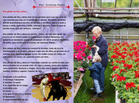 Ese pétalo de lila y alma...
