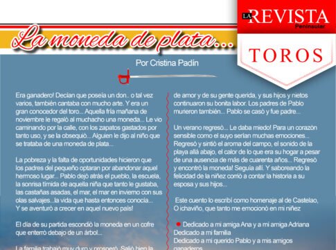 La moneda de plata...