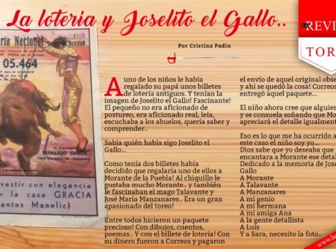 La lotería y Joselito el Gallo..