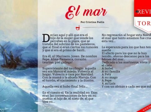 El mar..