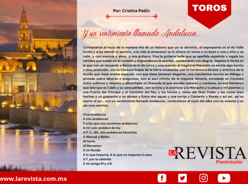 Y un sentimiento llamado Andalucía...
