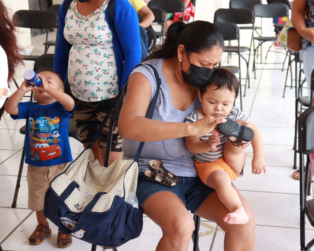 Programa "Abordaje en los 1000 días de vida y Asistencia Social Alimentaria" para niños de Oxkutzcab